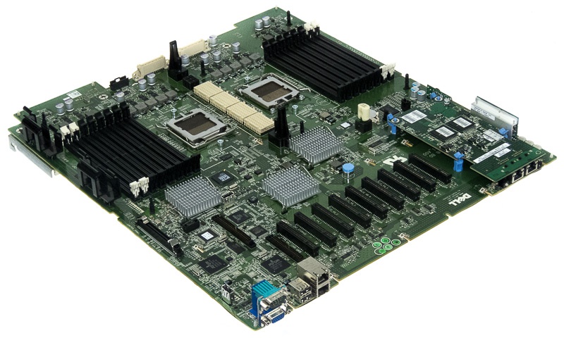 DELL 0K552T DOUBLE SOCKET 1207 DDR2 CARTE SYSTÈME pour PowerEdge R905 + Carte réseau 0F810R
