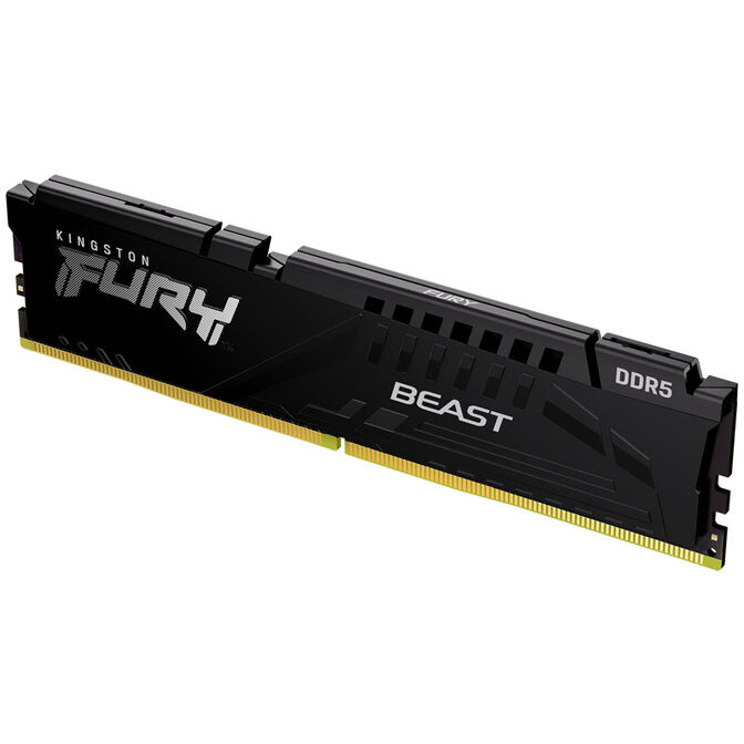 Kingston Fury Beast Black DDR5-5200 RAM, CL40 - 16 Go, noir