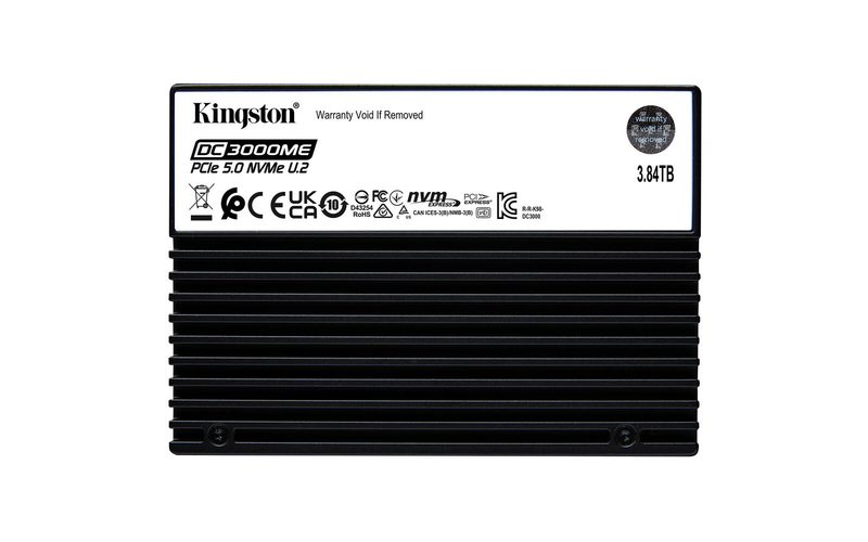 Kingston Technology DC3000ME SSD U.2 PCIe 5.0 NVMe 3,84 To - Entreprise (TCG Opal)
