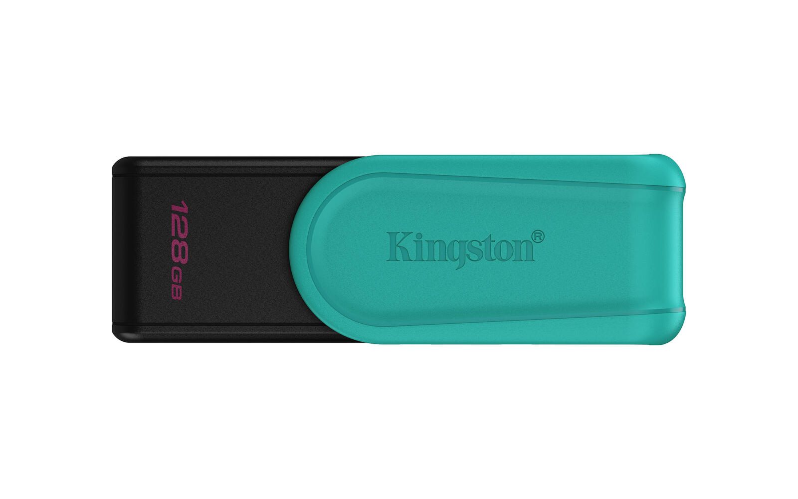 Clé USB Kingston DataTraveler Exodia 128 Go USB Type-A 3.2 Gen 1 (3.1 Gen 1), Noir, Turquoise