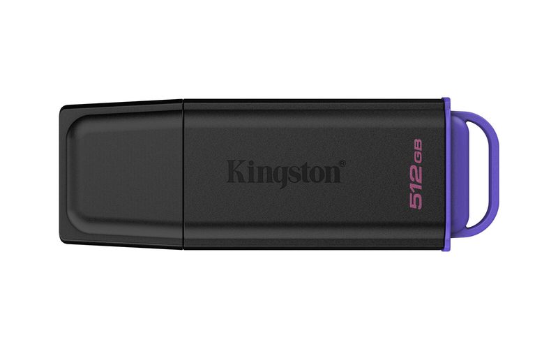 Kingston DataTraveler Exodia Clé USB 512 Go USB Type-A 3.2 Gen 1 (3.1 Gen 1), Noir, Violet
