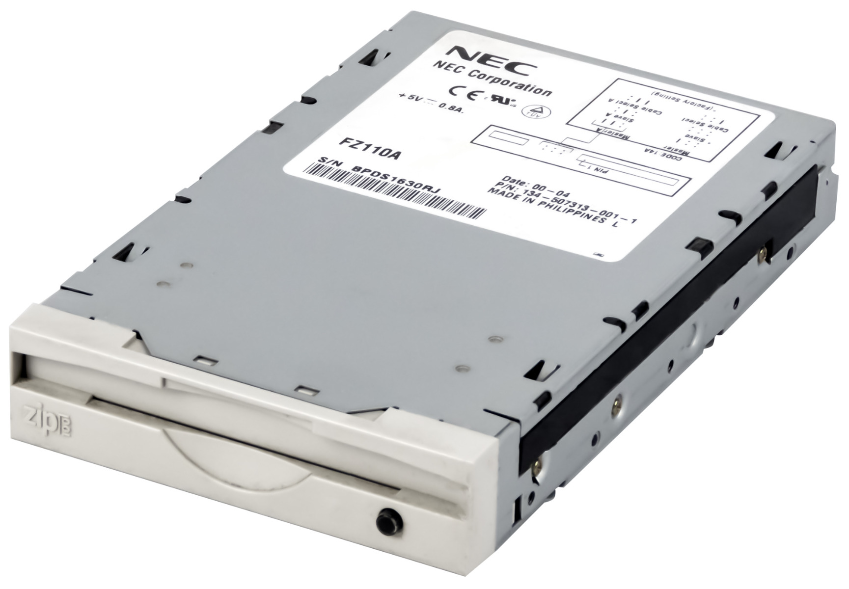 NEC FZ110A 100 Mo IDE 3,5" ZIP DRIVE 134-507313-001-1
