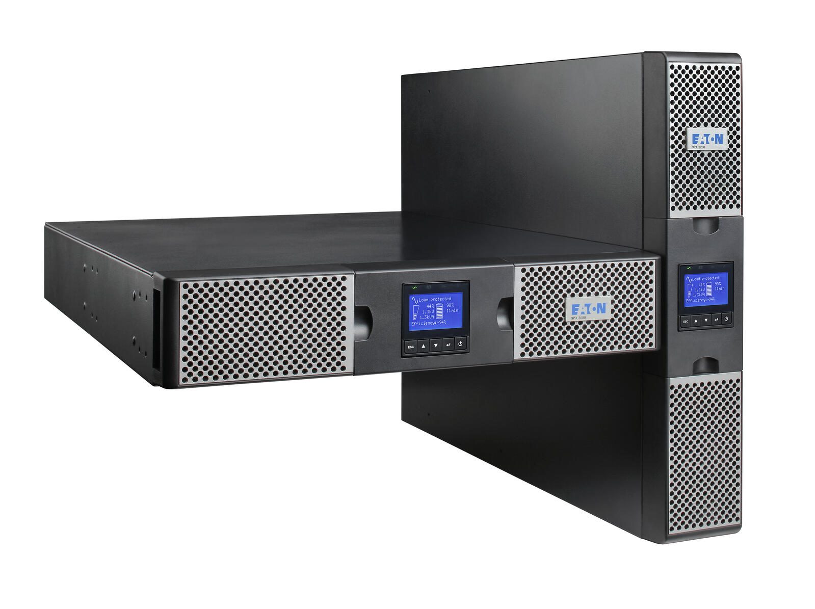 Eaton Onduleur 9PX 1000i RT2U 1000W 1000VA Entrée C14 Alimentation sans interruption 9PX1000IRT2U