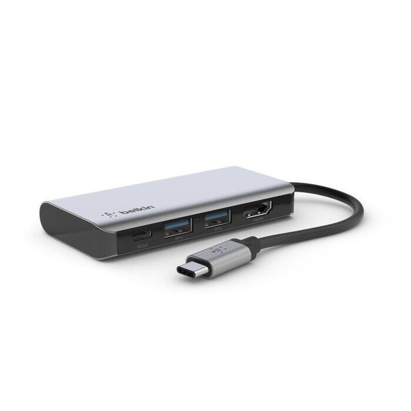 Adaptateur multiport USB-C 4-en-1 Belkin Connect