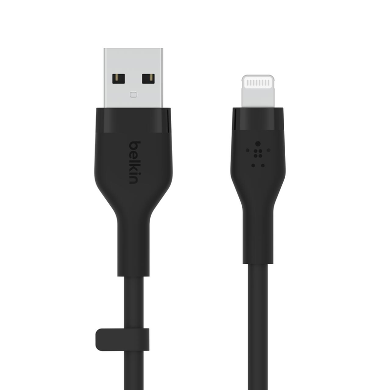 Câble Belkin BoostCharge Flex USB-A avec connecteur Lightning (1 m, noir)