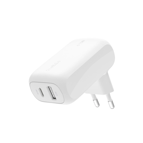 Belkin BoostCharge 42 W Chargeur USB-A, USB-C, blanc