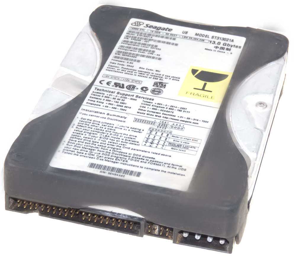 SEAGATE U8 13 Go 5,4K ATA 3,5'' ST313021A