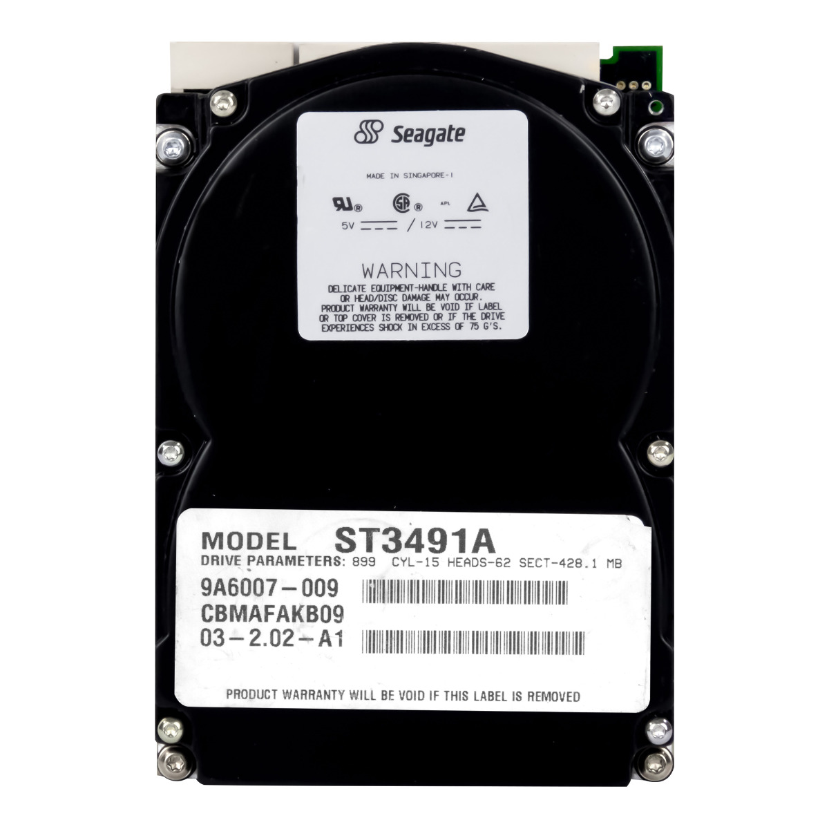 SEAGATE 428 Mo 3.8K ATA 3.5'' ST3491A