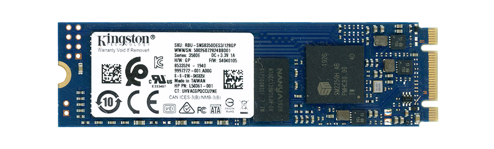 KINGSTON 128 Go TLC SATA III M.2 RBU-SNS8350DES3/128 Go