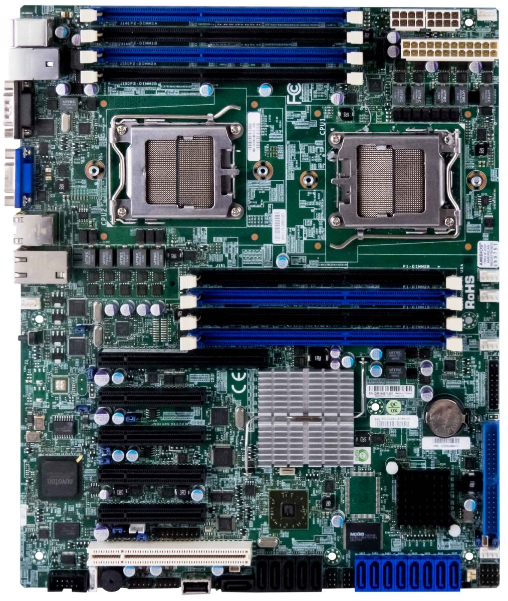 SUPERMICRO H8DCL-6F CARTE MÈRE DOUBLE SOCKET C32 DDR3 PCIe PCI