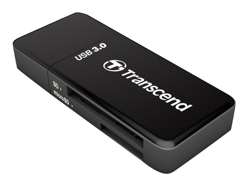 Lecteur de cartes Transcend RDF5 USB 3.0 noir