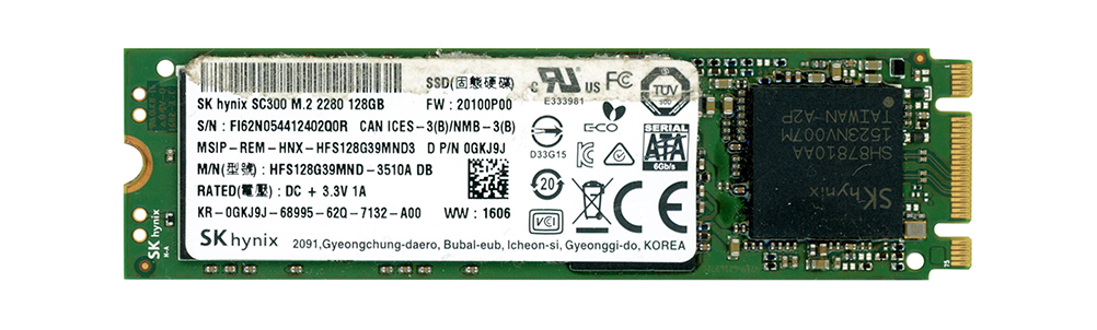 SK Hynix SC300 128 Go MLC SATA III M.2 HFS128G39MND-3510A DB