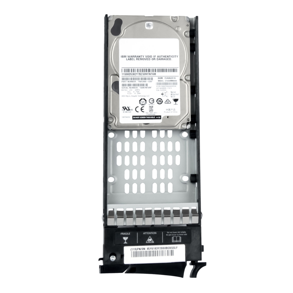 SEAGATE SAVVIO 10,6K 600GB 10K 64MB SAS 6G 2,5'' ST600MM0006