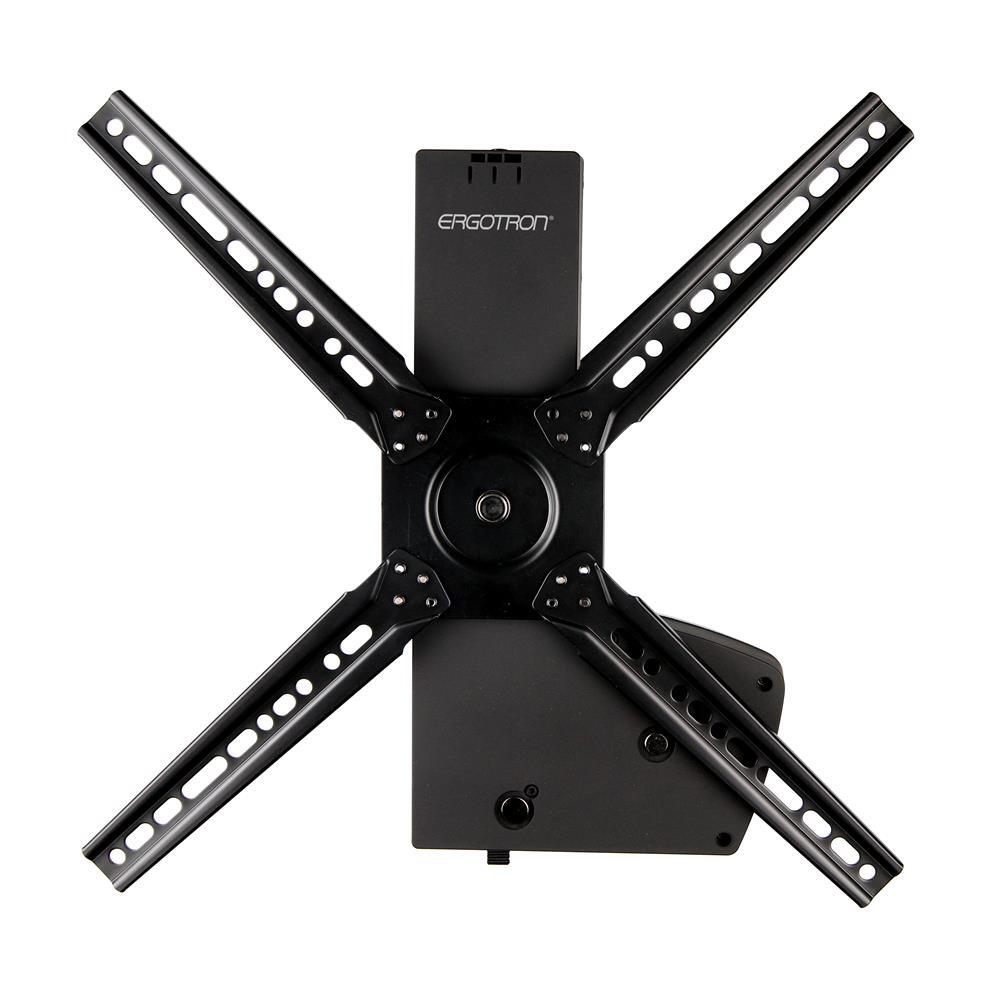 Support mural coulissant Ergotron LD-X pour écran jusqu'à 106,68 cm (42 pouces) noir