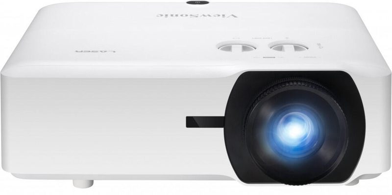Projecteur laser à courte focale ViewSonic LS921WU 6000 lumens ANSI, WUXGA, résolution 1920x1200, HDBaseT, décalage d'objectif, déclencheur 12V, HDMI