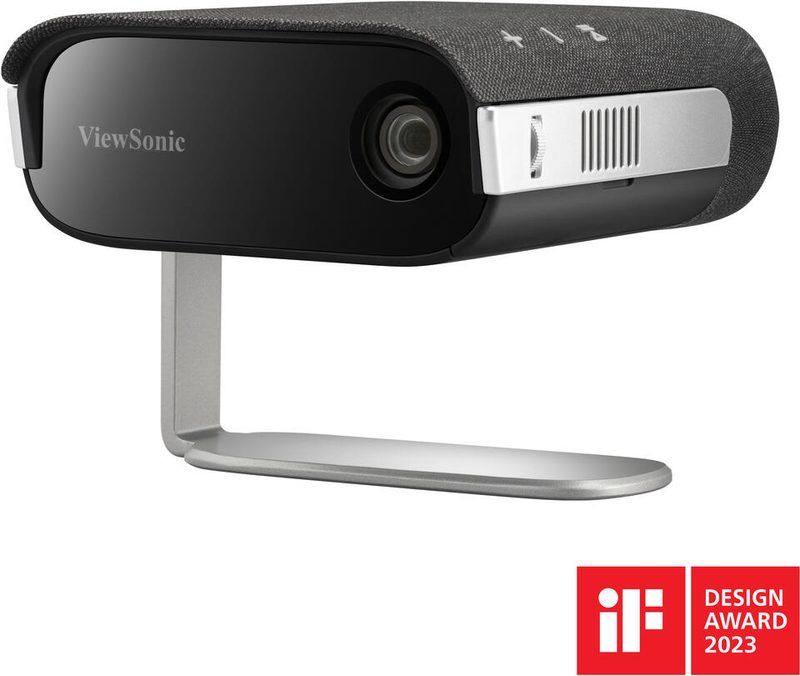 Vidéo-projecteur portable ViewSonic M1S LED 150 ANSI Lumens WVGA, 854x480, HDMI, USB, 3D ready