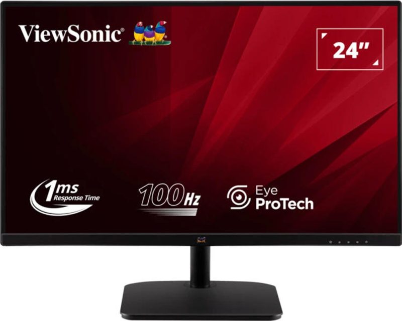 Écran ViewSonic VA2432-MHD-3 61 cm (24") Full HD, dalle IPS, 250 cd/m², 1 ms, HDMI, DisplayPort