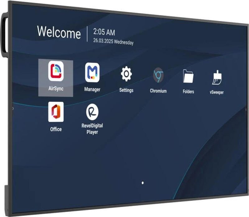 Écran ViewSonic CDE5514-2C Digital Signage 139,7 cm (55") 4K UHD, dalle TFT, 500 cd/m², 24/7, 3x HDMI, USB-C, USB-A, Android 14