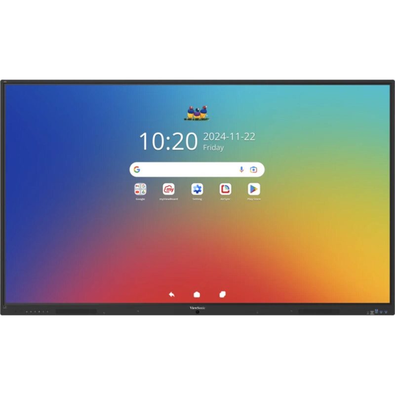 Écran tactile interactif ViewSonic ViewBoard IFP8635-1-1C 217,4 cm (86") 4K UHD, IPS, 450 cd/m², LAN, WiFi, 18/7, Android 16