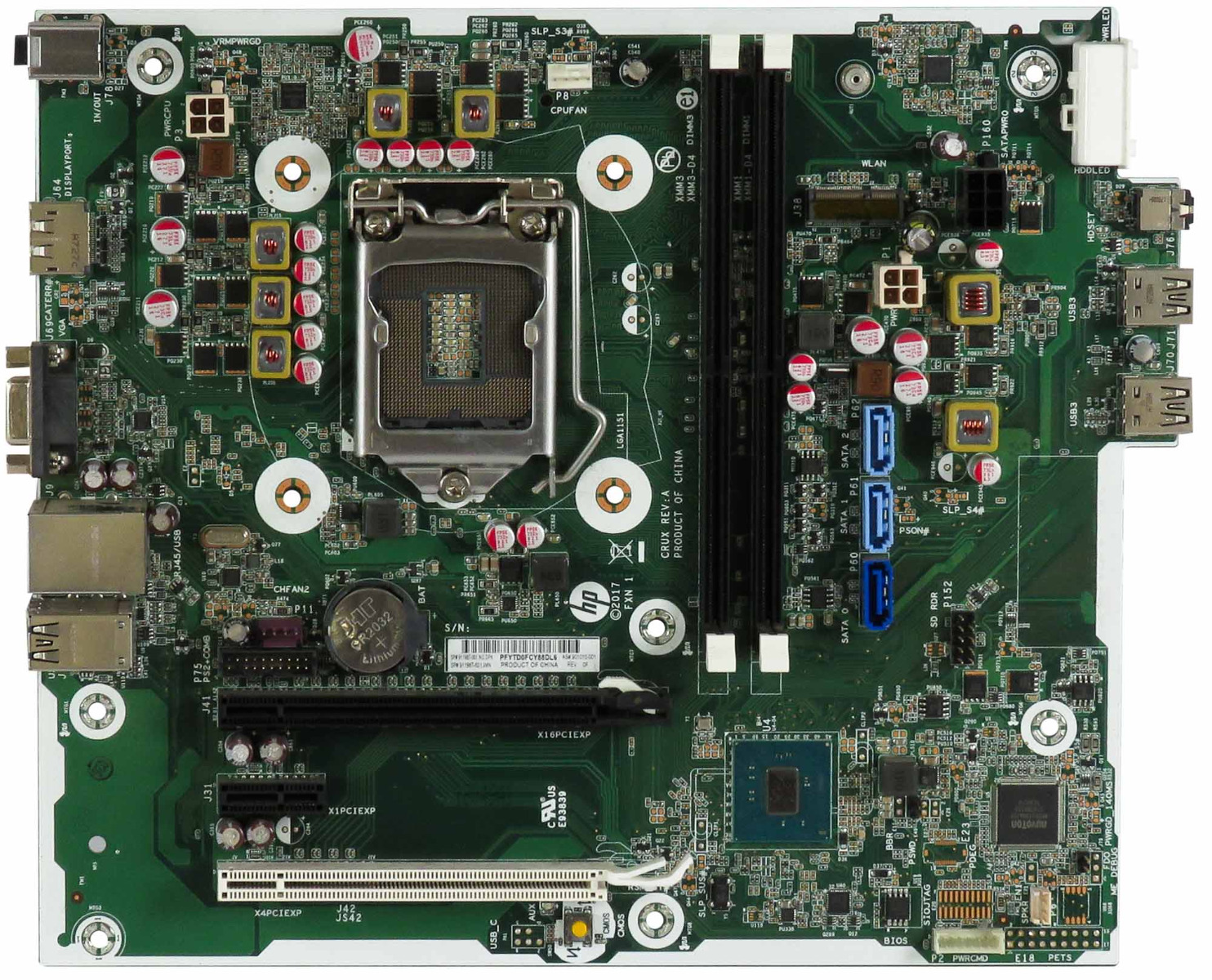 HP 911987-001 LGA1151 2x DDR4 PCIe SATA pour HP PRODESK 400 G4 MT Intel H270