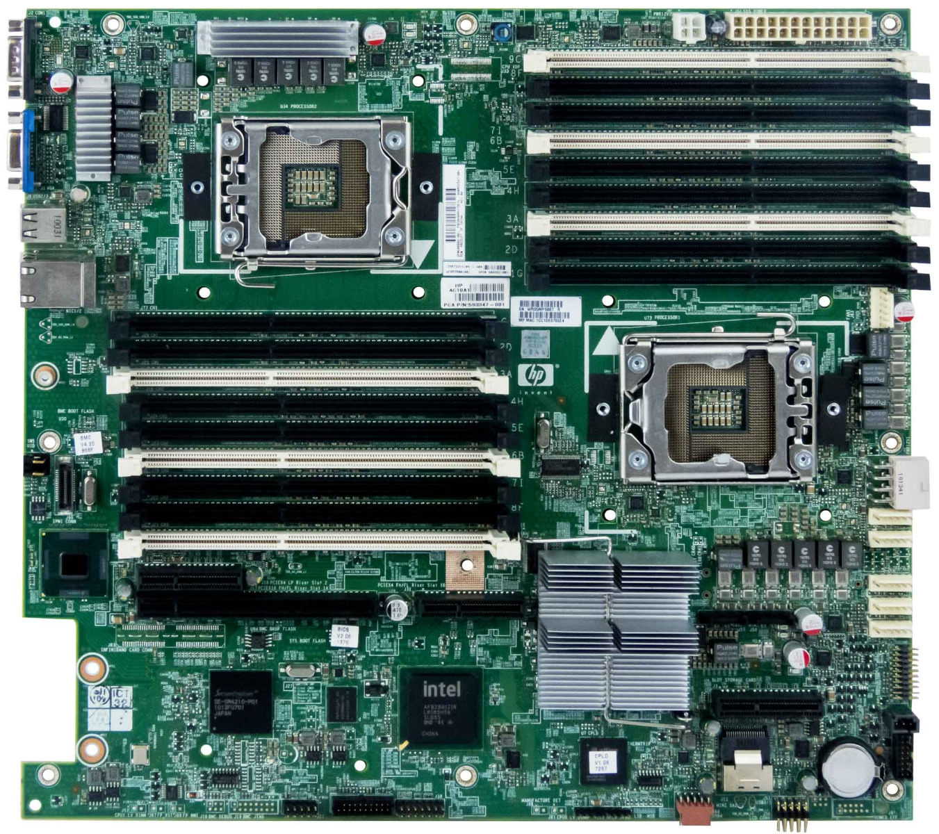 HP 608882-001 593347-001 DUAL Socket 1366 DDR3 PROLIANT DL160 G6