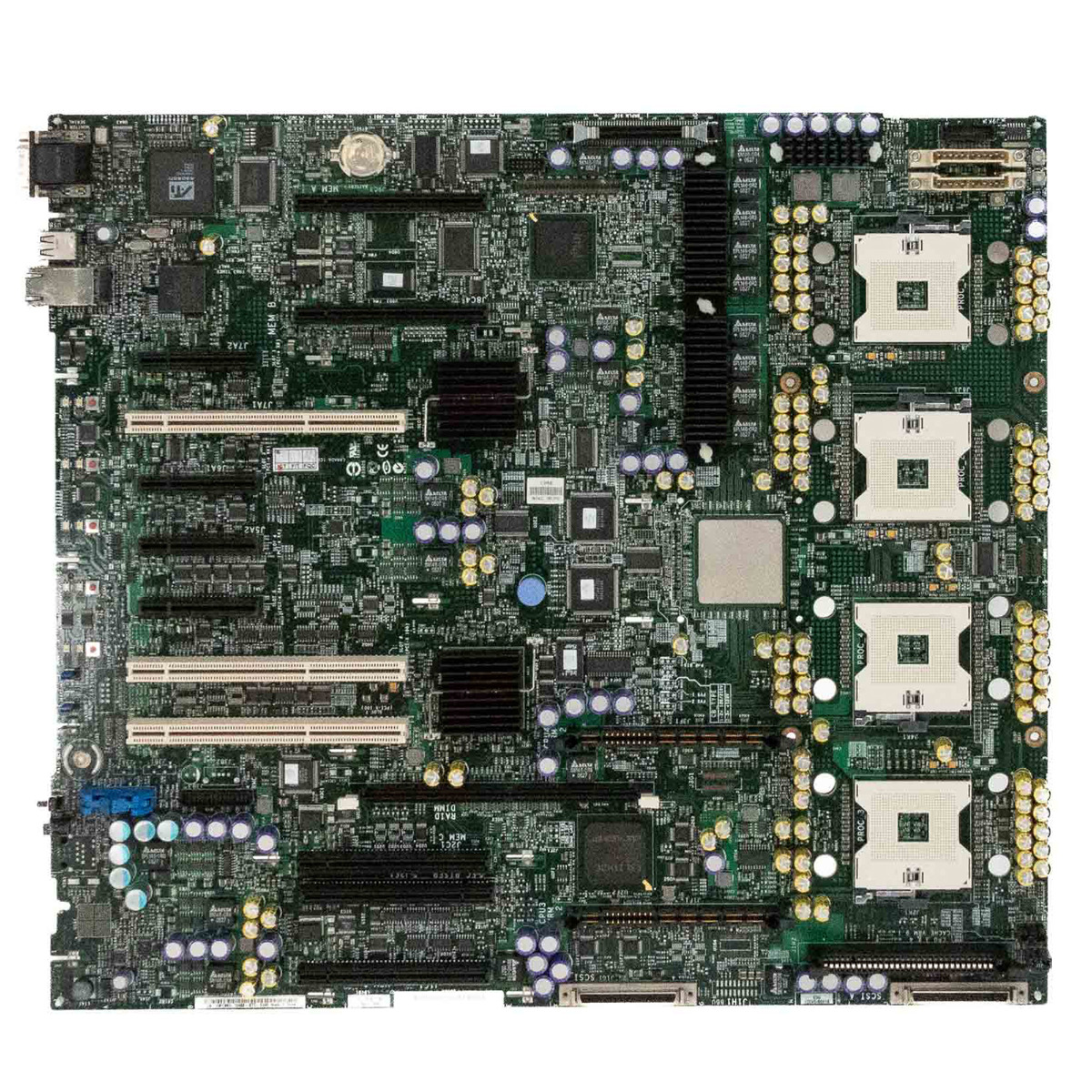 Carte mère DELL 0WC983 quadruple socket 604 DDR2 rack 4U pour PowerEdge 6850