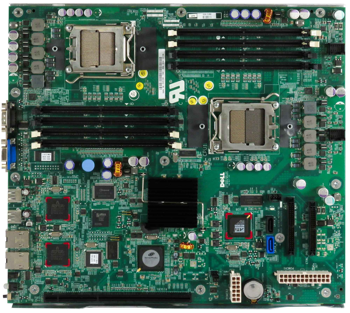 DELL 0H313M 2x SOCKET 1207 (F) 8x DDR2 pour POWEREDGE 1435SC