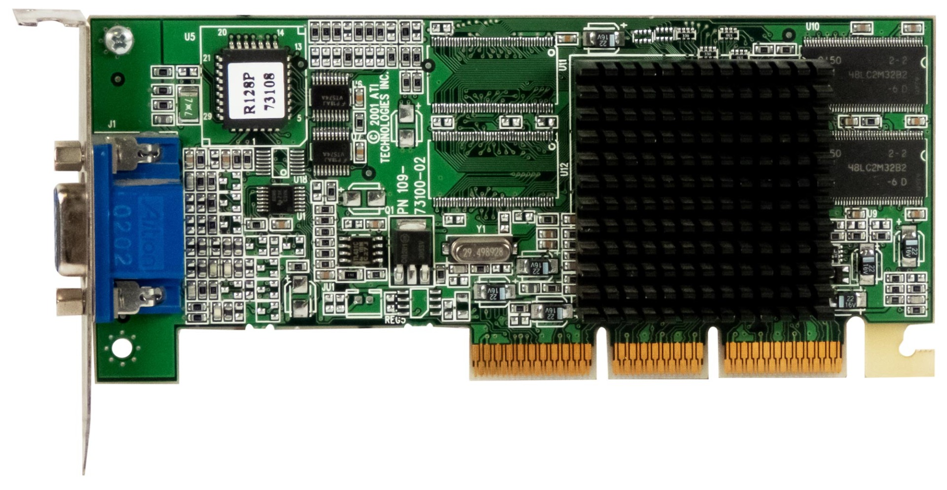 ATI RAGE 128 ULTRA 16 Mo Carte graphique AGP Low Profile 109-73100-02