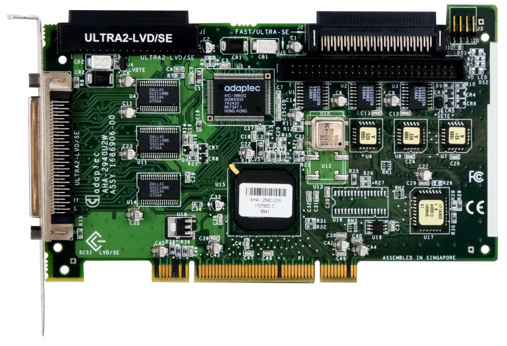 ADAPTEC AHA-2940U2W Contrôleur SCSI PCI