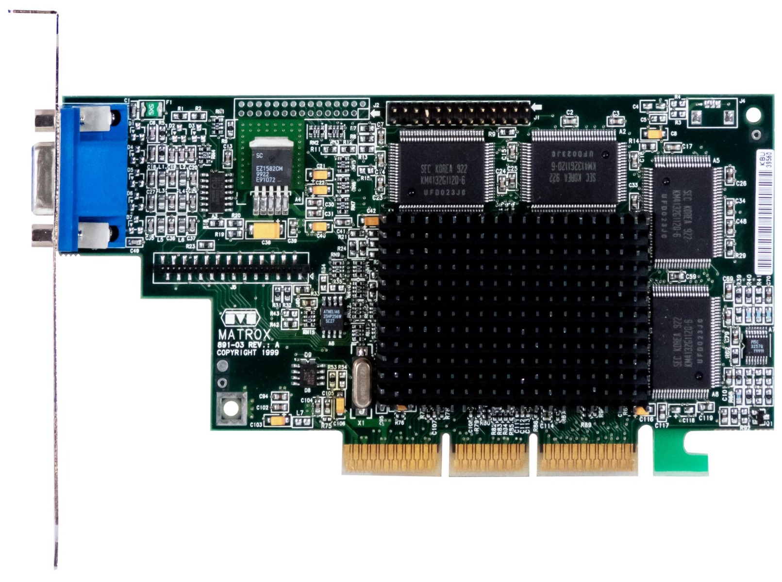MATROX Millennium G400 16MB G4+MILA/16/OEM AGP