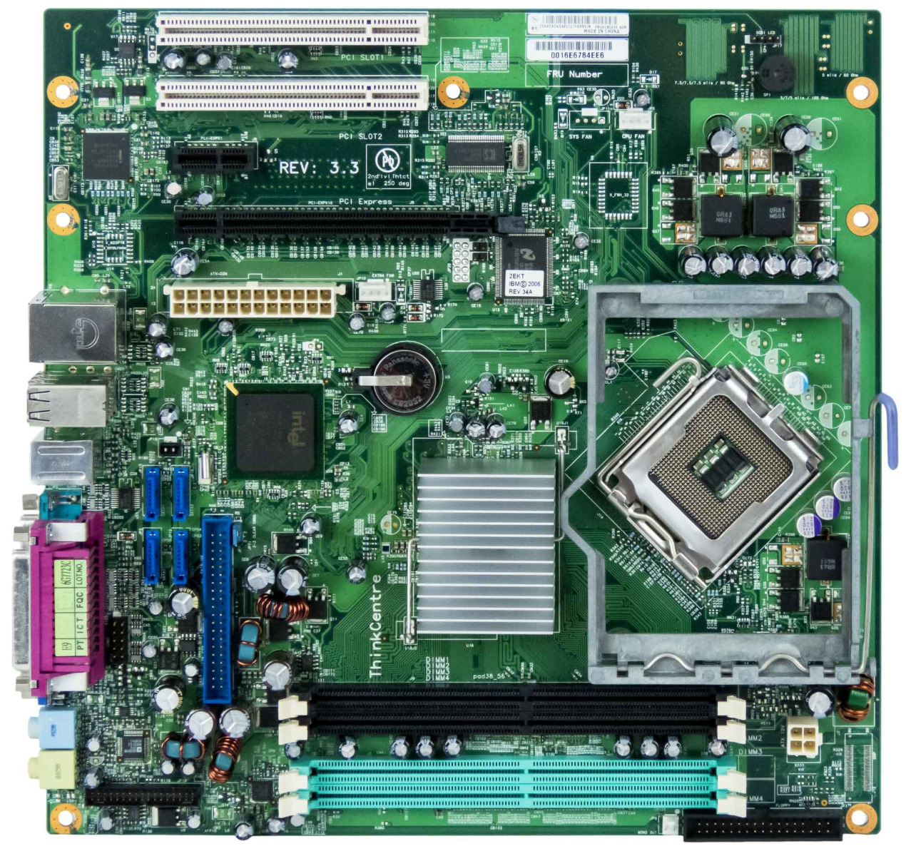 LENOVO 41X0436 CARTE MÈRE LGA775 DDR2 pour ThinkCentre A52