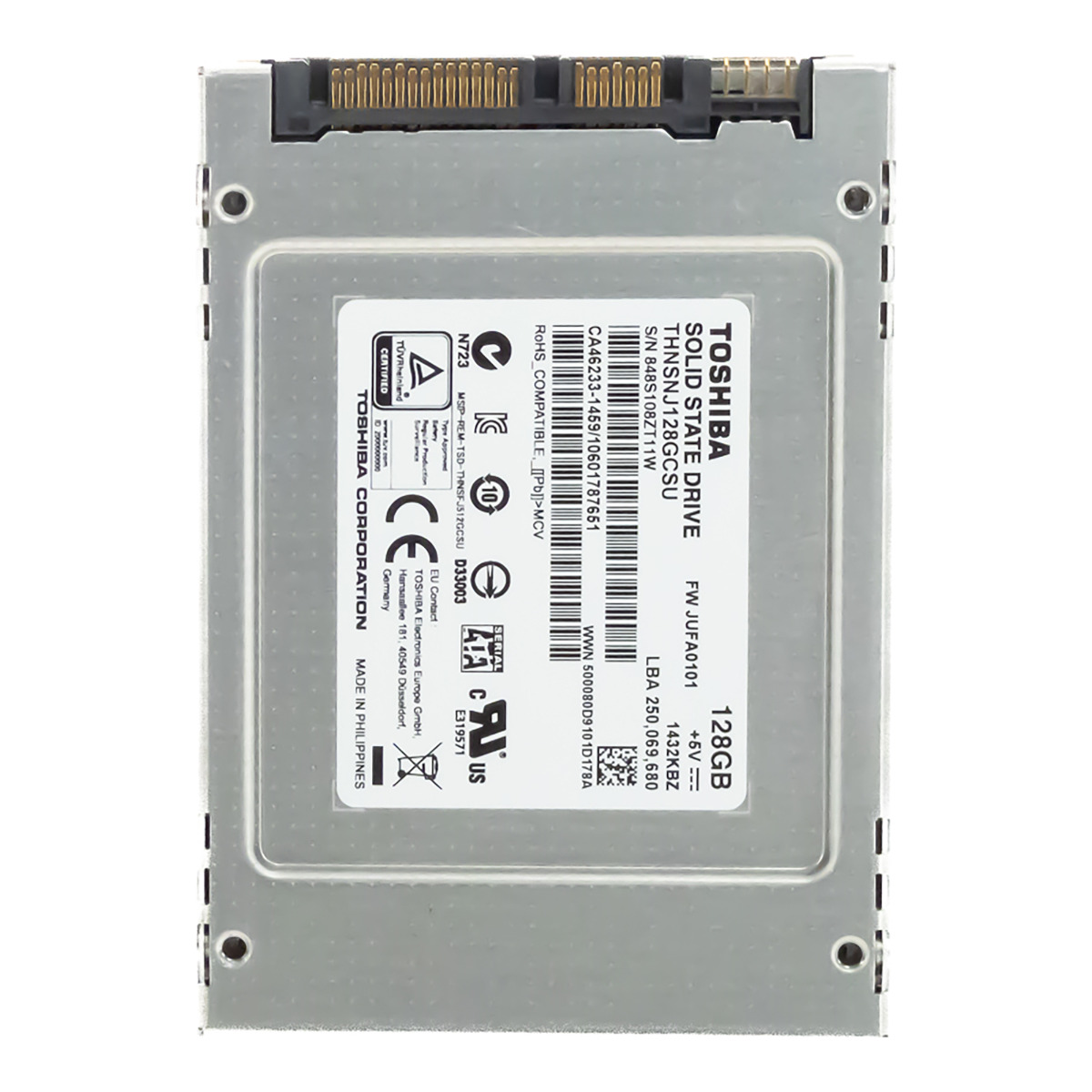 TOSHIBA HG6 128GB MLC SATA III 2.5'' THNSNJ128GCSU