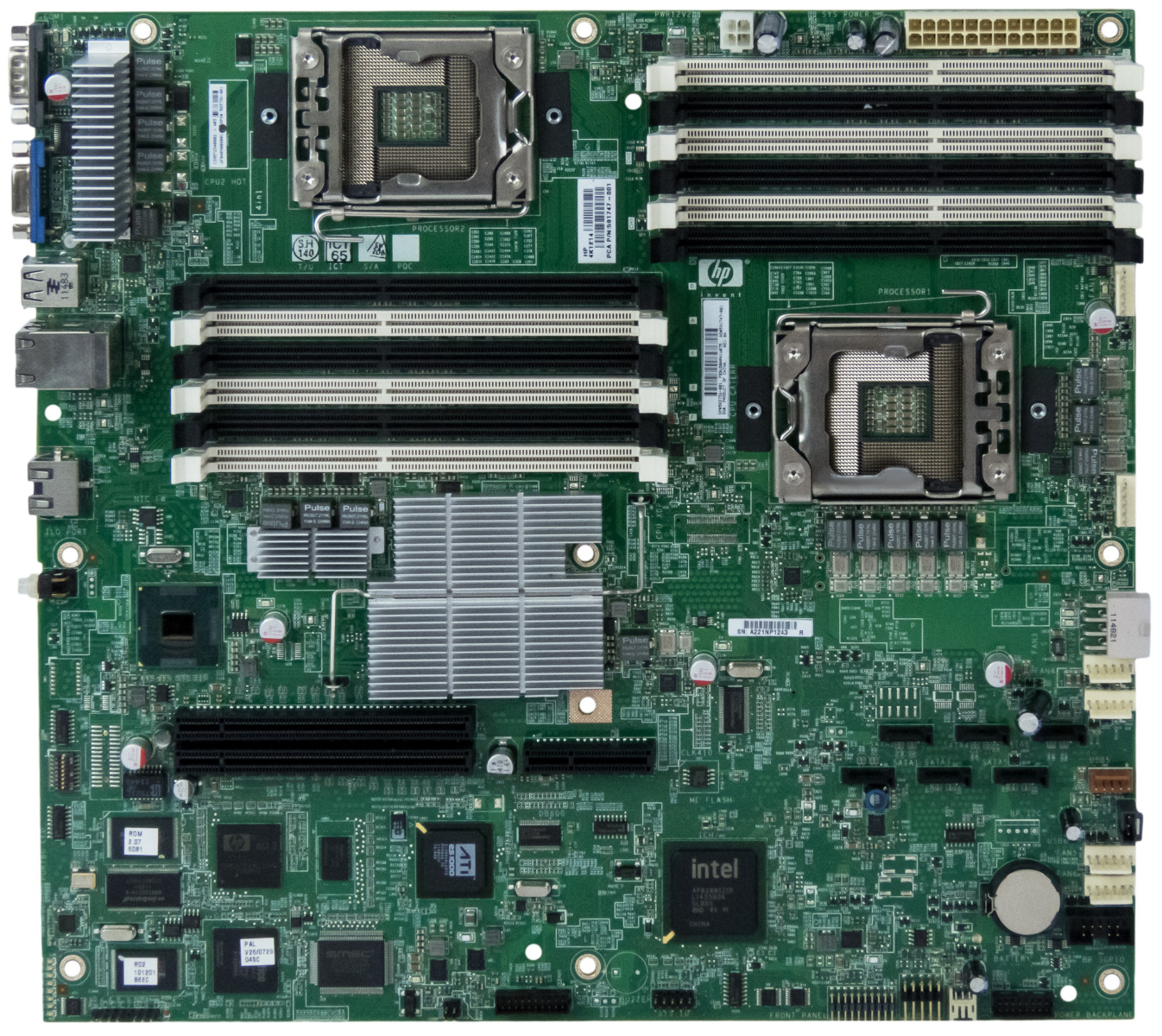 CARTE MÈRE HP SE1120 SOCKET 1366 DDR3 583736-001