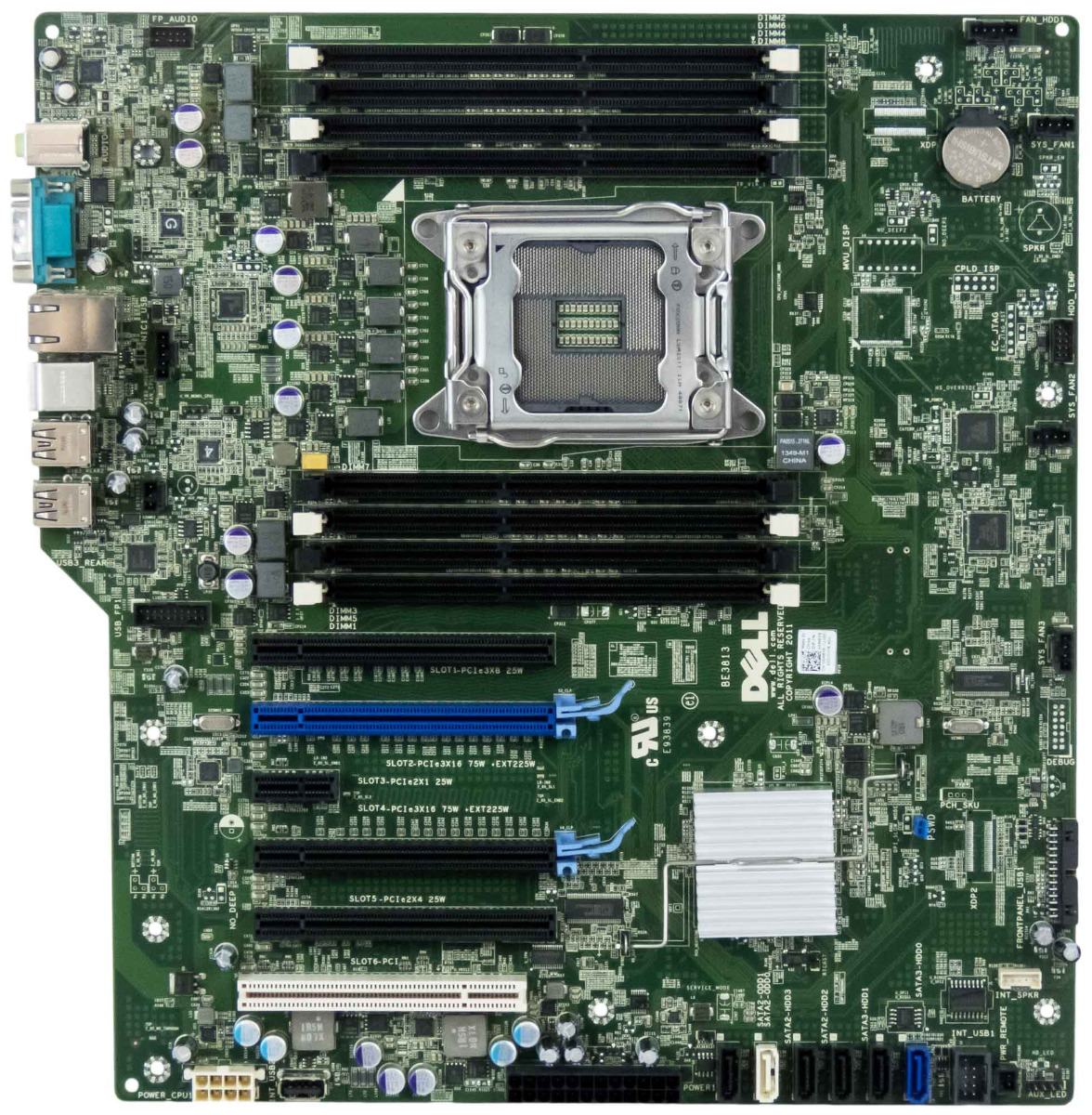 DELL 09M8Y8 SOCKET LGA2011 DDR3 PCIe PCI CARTE SYSTÈME pour PRECISION T3610