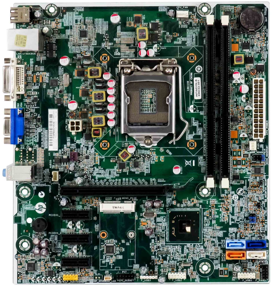 HP 701413-001 Socket LGA1155 DDR3 696234-001 pour Pro 3500 MT