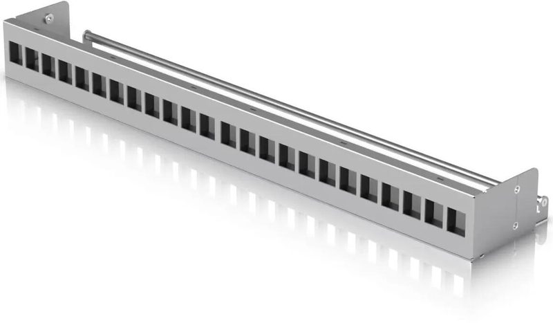 Ubiquiti Panneau de brassage Keystone vide 24 ports 19" - 1U
