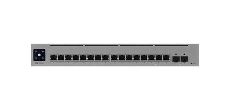 Switch Ubiquiti UniFi USW Pro Max 16 ports Layer 3 avec PoE++/PoE+, 4x 2,5 GbE RJ45, 2x 10G SFP+