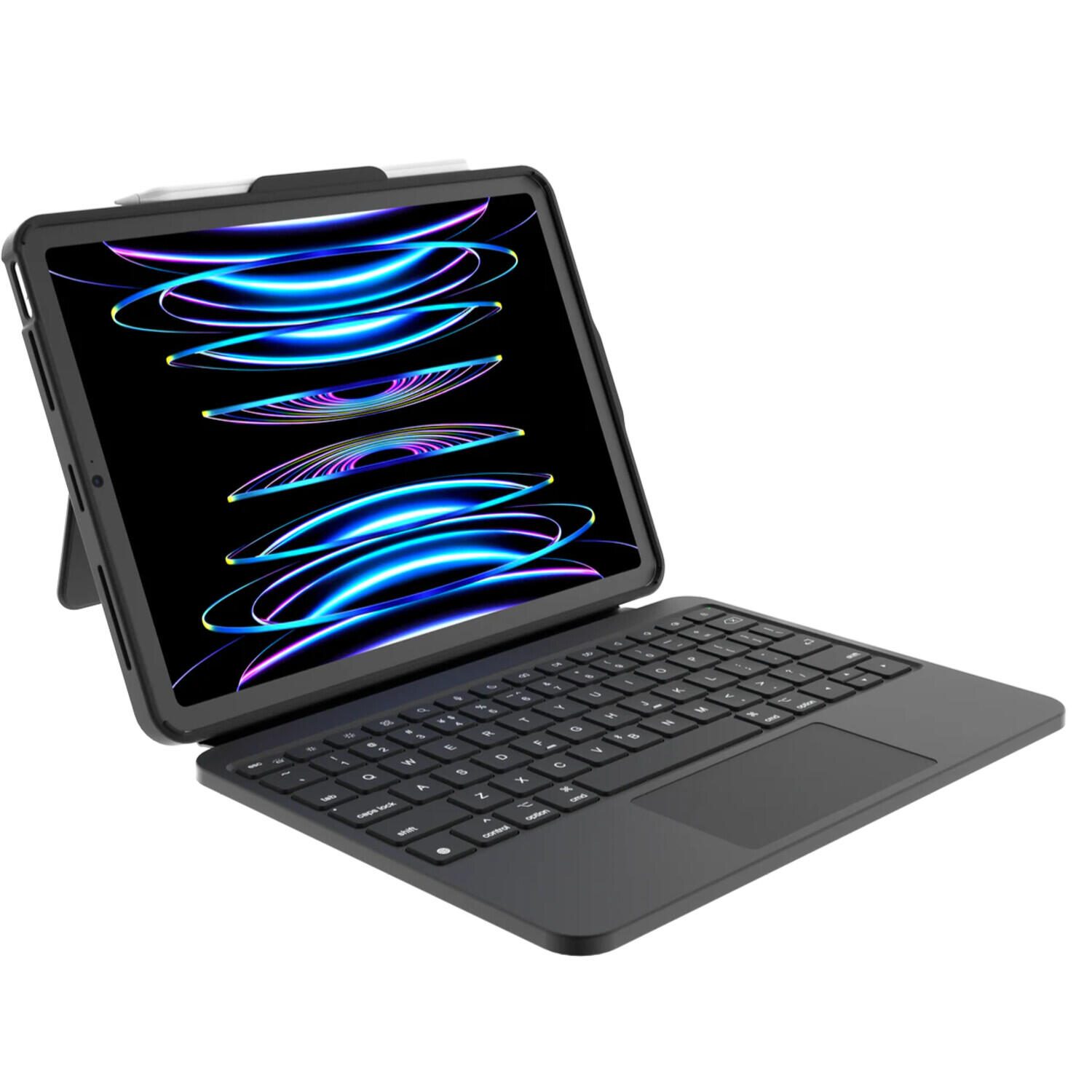 DEQSTER Prime Keyboard - housse clavier pour iPad (A16/10e génération) DE-QWERTZ