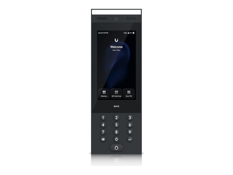Ubiquiti UniFi G3 Station d'interphone IP avec caméra NFC, Bluetooth 4.2, 13,56 MHz, Ethernet 10/100/1000