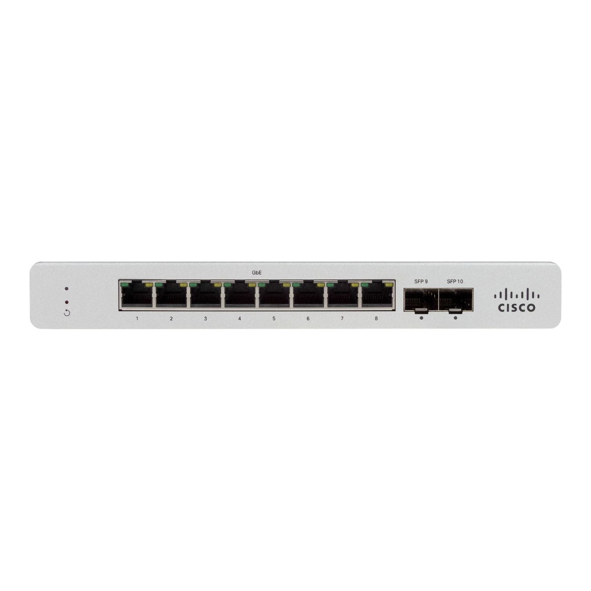 CISCO MERAKI SWITCH 8x1GbE RJ45, 2x1GbE SFP MS120-8-HW