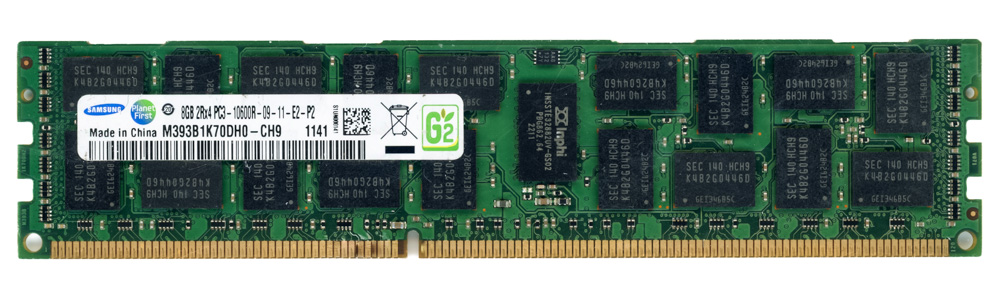 Samsung M393B1K70DH0-CH9 8 Go DDR3 1333 MHz REG ECC