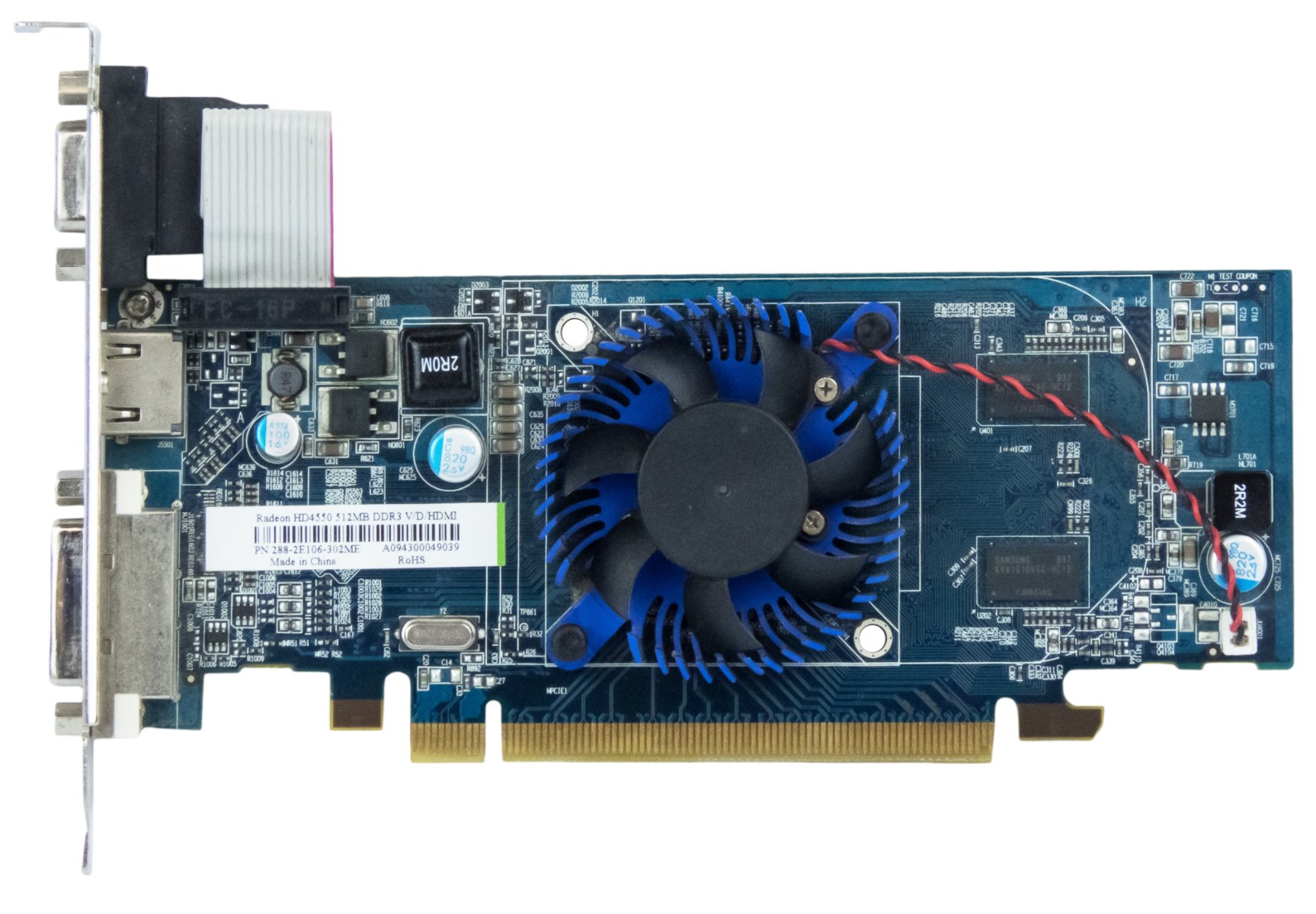 SAPPHIRE ATI RADEON HD 4550 512MB 288-2E106-302ME