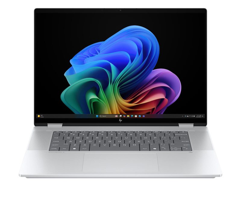 HP OmniBook X Flip 16-as0071ng Intel® Core™ Ultra 7 256V IA de nouvelle génération 40,6 cm (16") 16 Go RAM, 512 Go SSD, WUXGA tactile, Intel® Arc™ 140V, Win11 Home