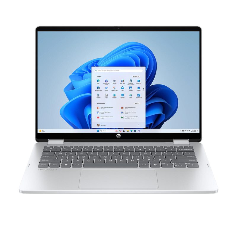 HP OmniBook 5 Flip 14-fp0051ngx Ordinateur portable 2-en-1 Intel® Core™ 5 120U 35,6 cm (14") 16 Go RAM, 512 Go SSD, carte graphique Intel®, Windows 11 Famille
