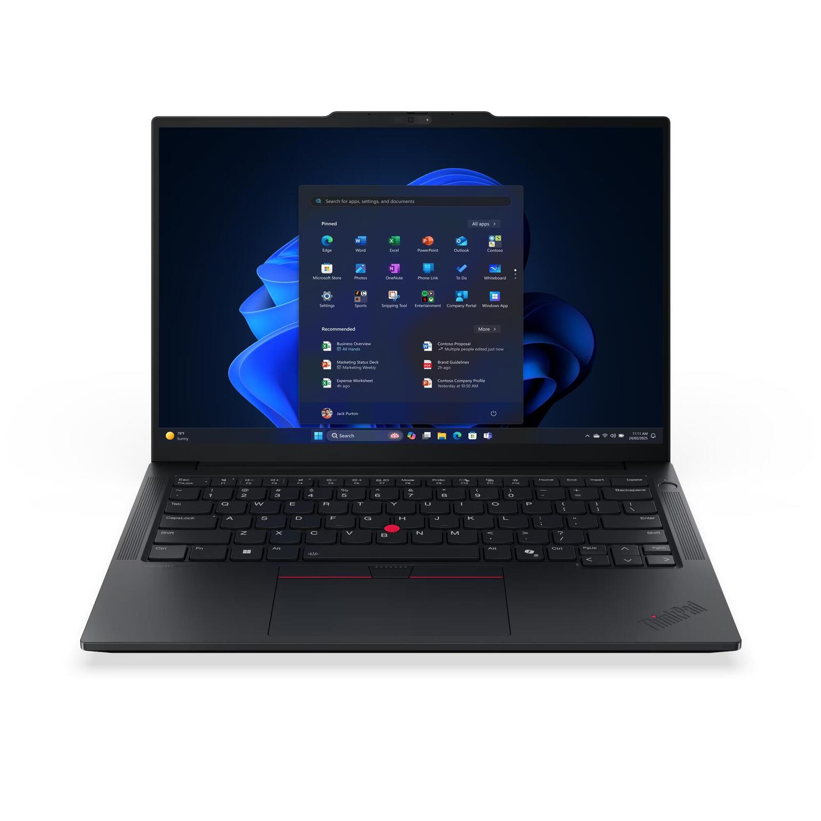 Lenovo ThinkPad E14 Gen 8 - AMD Ryzen™ AI 5 330 - 35,6 cm (14") - 24 Go RAM, 512 Go SSD, AMD Radeon™ 820M, Windows 11 Pro