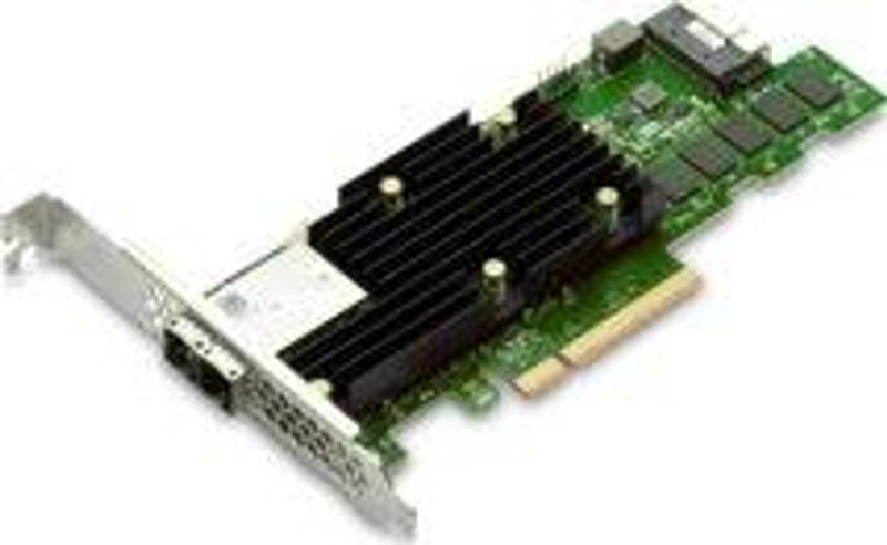 Contrôleur de stockage Broadcom MegaRAID 9580-8i8e, PCIe 4.0 x8