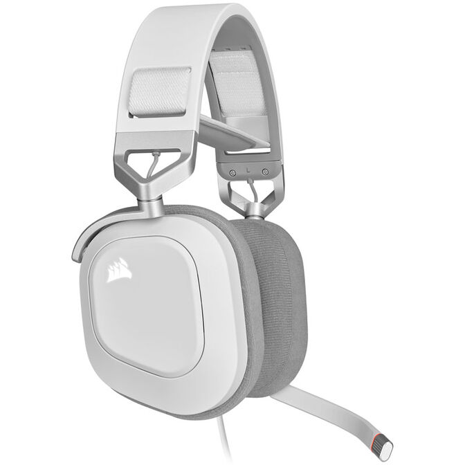 Casque gaming Corsair HS80 RGB USB - blanc