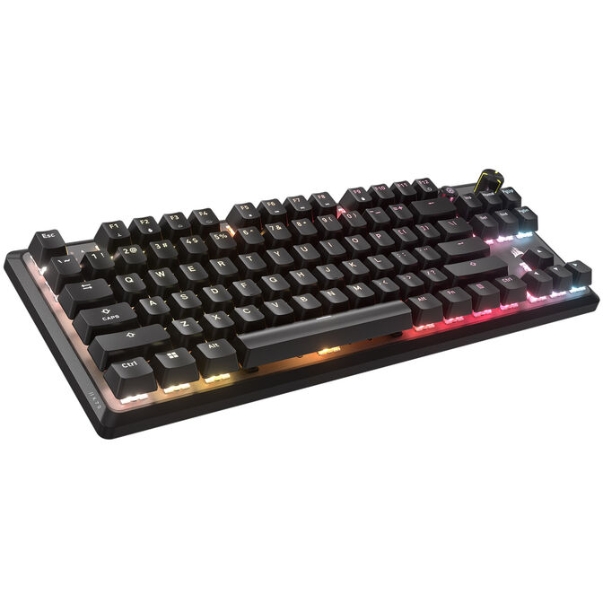 Clavier gaming mécanique Corsair K70 Core TKL RGB - noir, switches Corsair MLX Red V2