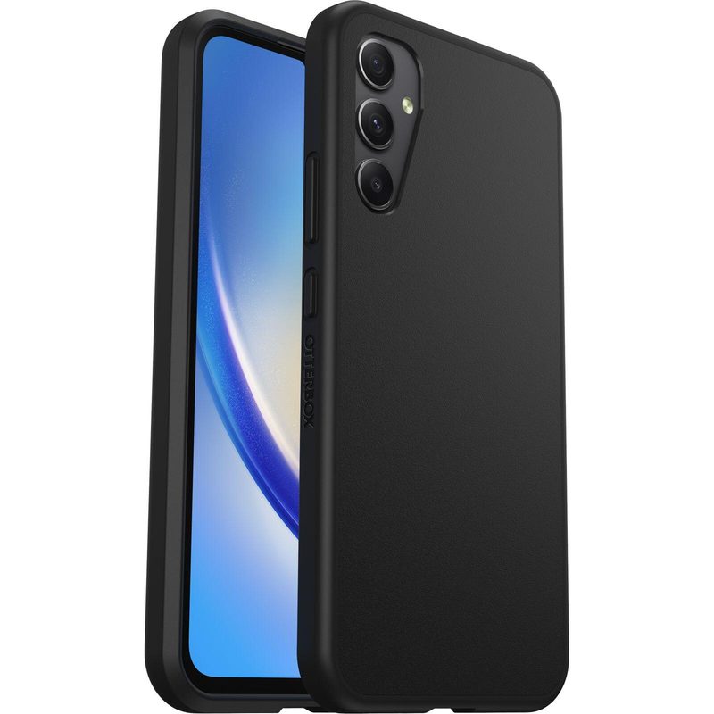 OtterBox React Series Étui de protection pour Samsung Galaxy A34 5G (Noir) - Bulk/ProPack