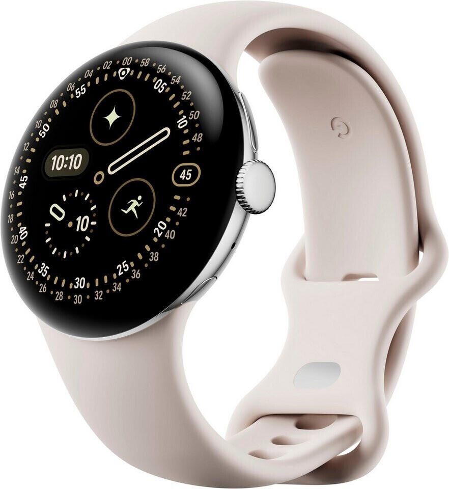 Google Pixel Watch 4 (Wi-Fi) Active Armband 45 mm, Porcelaine